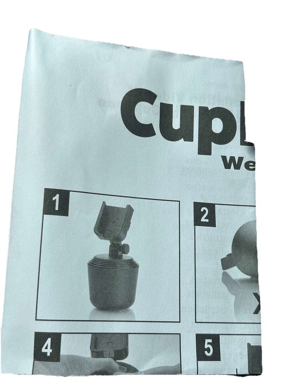 WeatherTech CupFone Universal Adjustable Cup Holder Car Mount - 8ACF1, Black